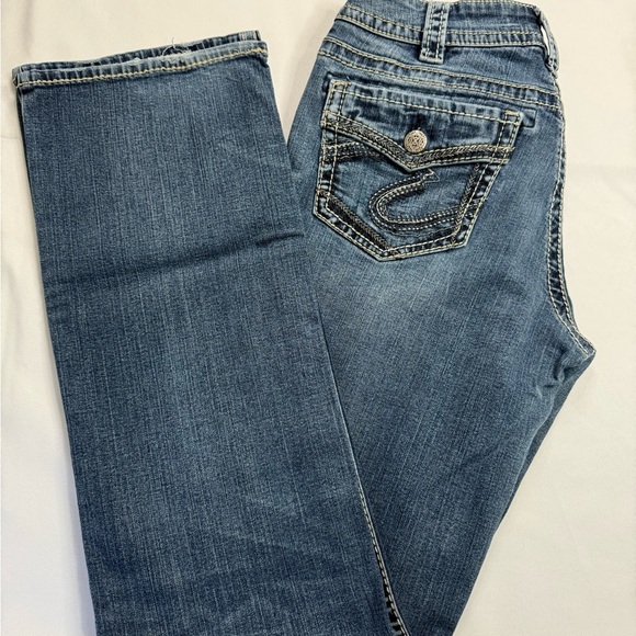 Silver Jeans Blue Straight Leg Denim‎ - Picture 2 of 8